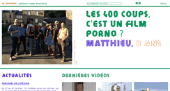 Desktop Screenshot of levideobus.fr