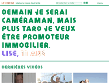Tablet Screenshot of levideobus.fr
